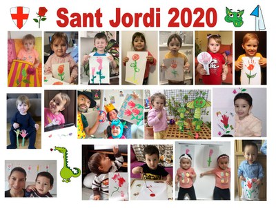 Els infants de l'EBM Vailet celebrem Sant Jordi!